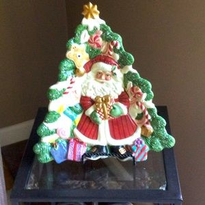 Fits and Floyd Santa plate